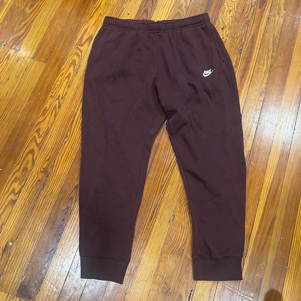 2010s Nike Burgundy Sweatpants size XLnu